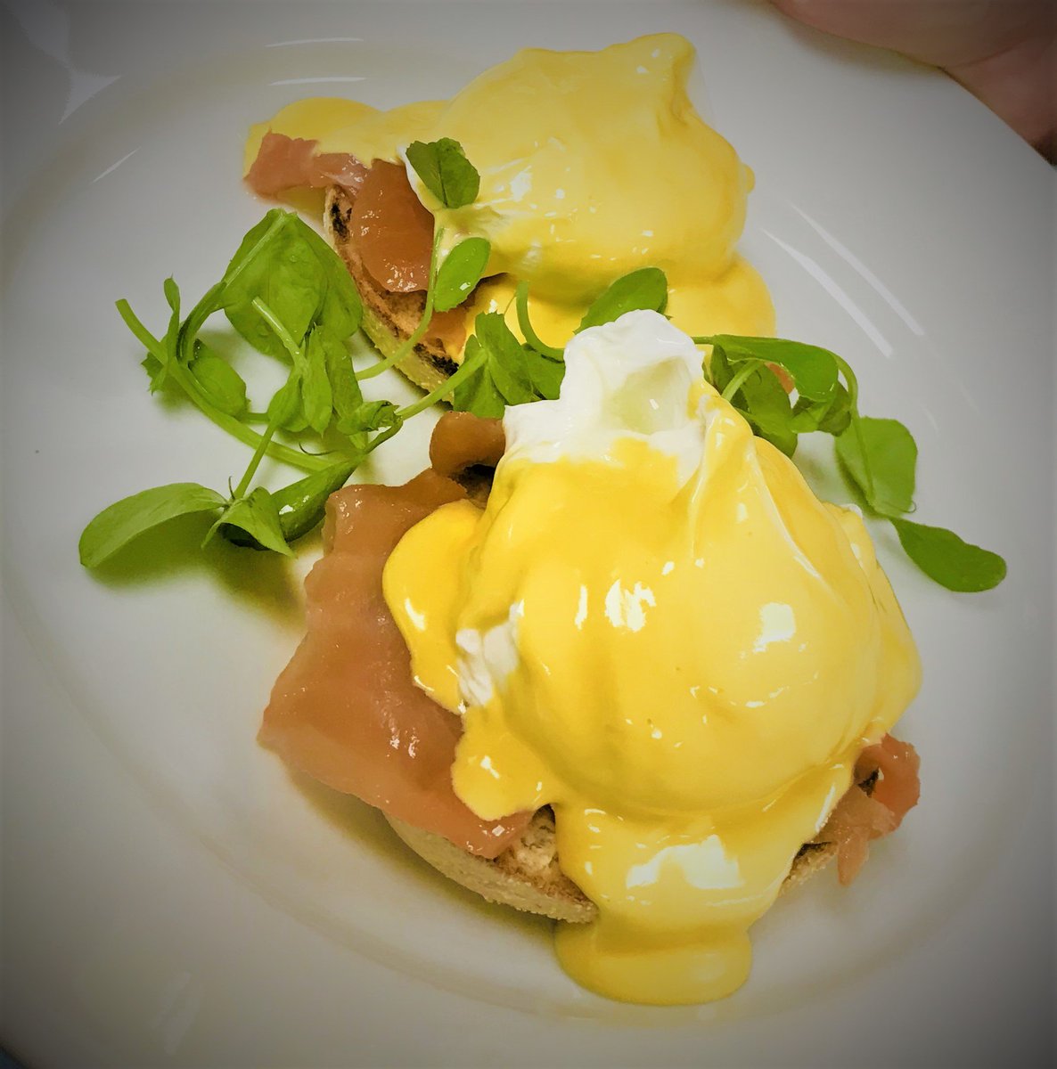 LadramBay's tweet photo. What better way to start a Sunday than will some delicious Eggs Royal with Oak Smoked Salmon at #Ladrambay? Visit Pebbles Restaurant to enjoy this mouth watering dish! @eastdevonhour @exmouthhour @Devon_Hour @visitsouthdevon @VisitDevon @BHHPA https://t.co/hkP7jEadkW