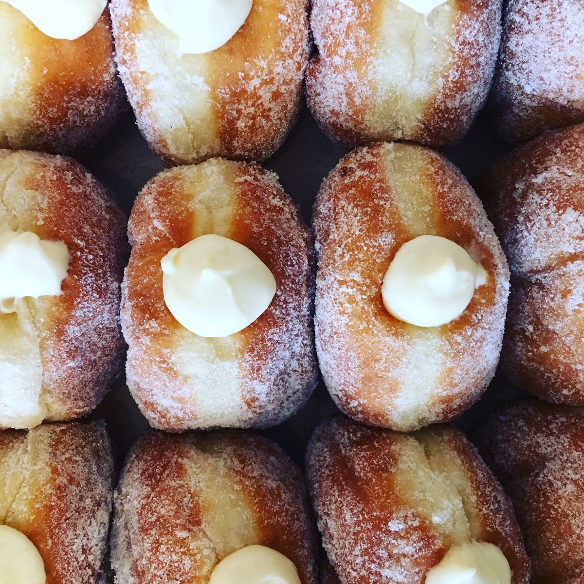 bottegacaruso's tweet image. Bombolone with limoncello cream on this weekend’s dessert menu #Margate #bombolone alla #cremadilimoncello