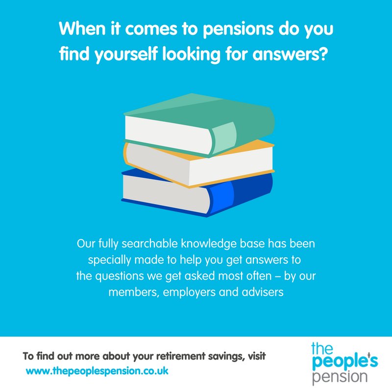 PplsPartnership's tweet photo. Puzzled by your pension? Well, we've gathered together all the most commonly asked questions about workplace pensions into one handy knowledge base - just for you. Simply visit > https://t.co/IZLd5vxB69 https://t.co/qohH8XXC8t