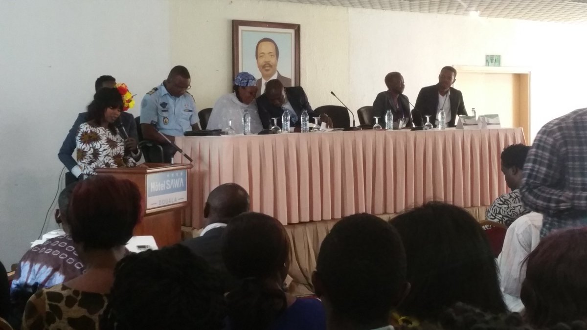 Zoom_237's tweet photo. Le #Gouverneur du #Littoral représentante du prefet pour la cérémonie de lancement. .. #Zoom237 https://t.co/REM1VLa8bW