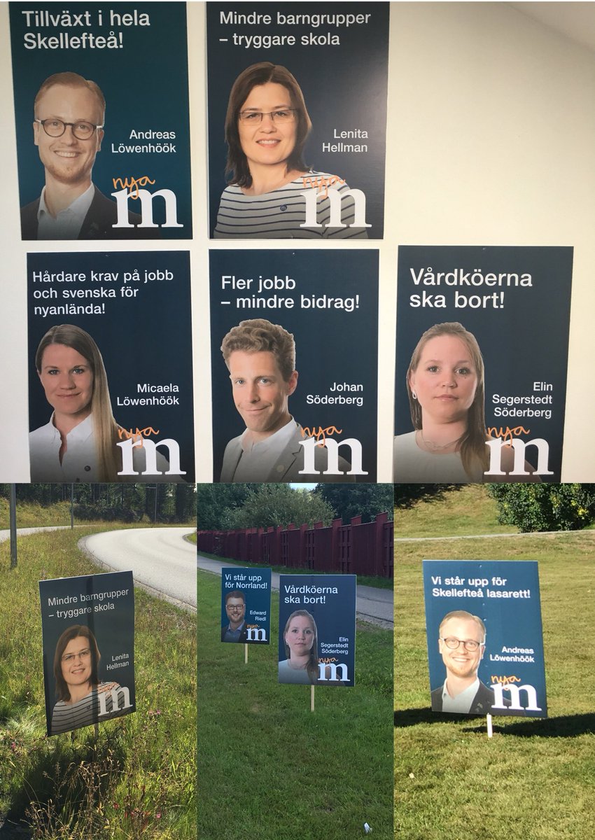 ALowenhook's tweet photo. Nu är vi igång! Härligt! #moderaterna #moderaternaiskellefteå #moderaternaiskelleftea #nyamoderaterna #runningformayor #runningformayor2018 https://t.co/p9lrwWdPwV