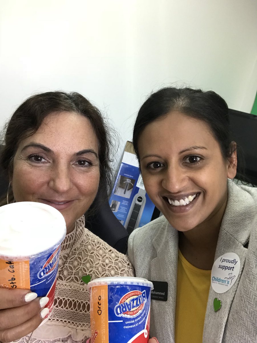 Miracle treat day at DQ <a href="/CHFHope/">Children's Health Foundation</a> #yummy