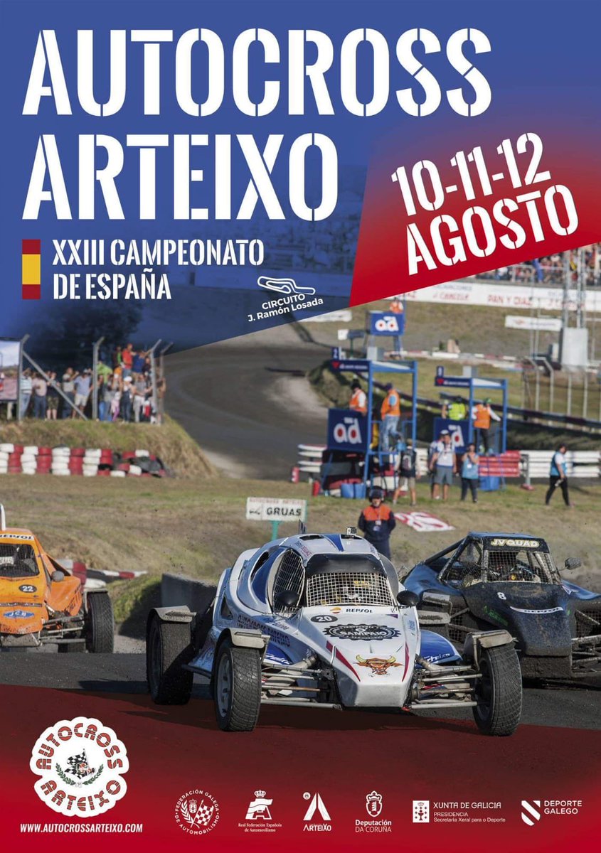 Pe A Chapa Staroil Otra Prueba Que Se Disputa Este Fin De Semana Es El Autocross De Arteixo Puntuable Para El Campeonato De Espana De Esta Modalidad Aqui Podeis