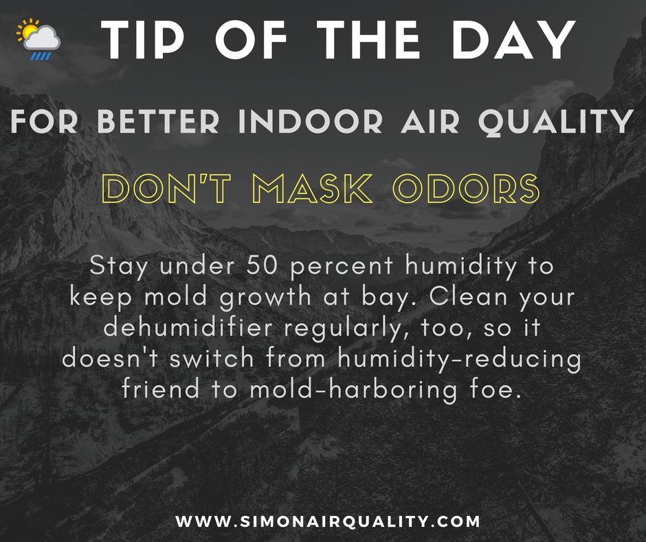 IAQSAQ's tweet image. Tip Of The Day :) 
#Simonairquality #indoorairquality