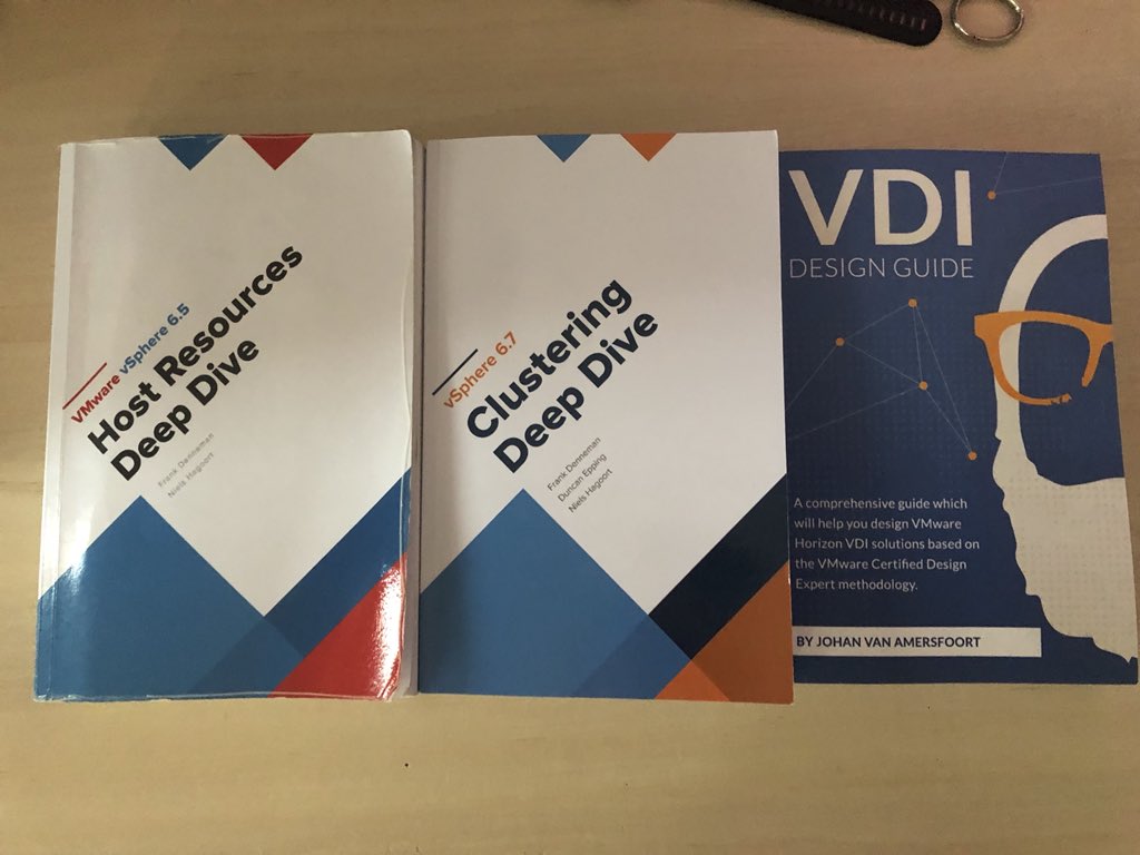 Aschenbrenner's tweet image. The Triple Pack is complete: @HostDeepDive, @ClusterDeepDive, and @vdidesignguide!