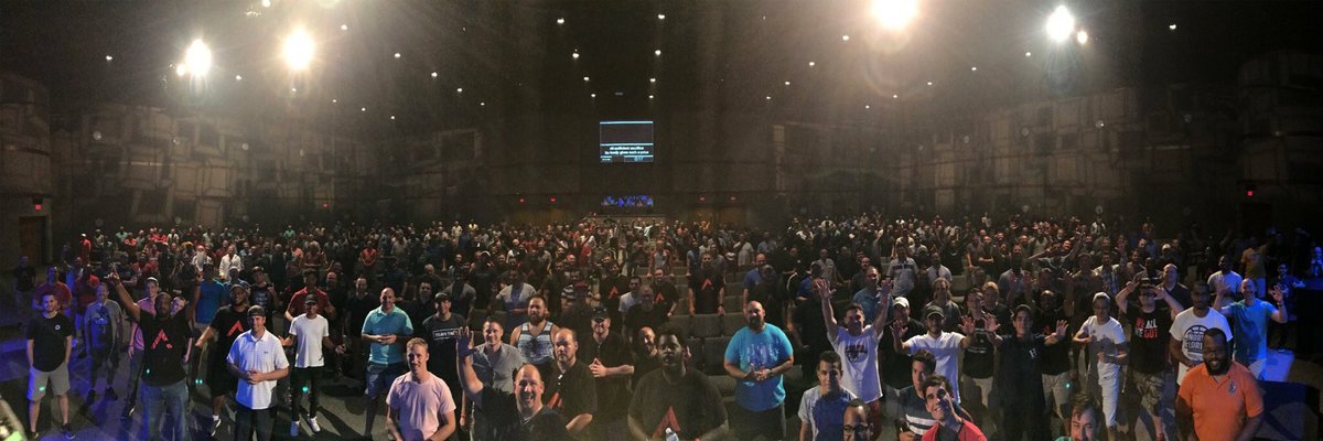 We absolutely love this pic from our recent Men’s Conference! #church #kennesaw #highpoint #manlymen #everynation