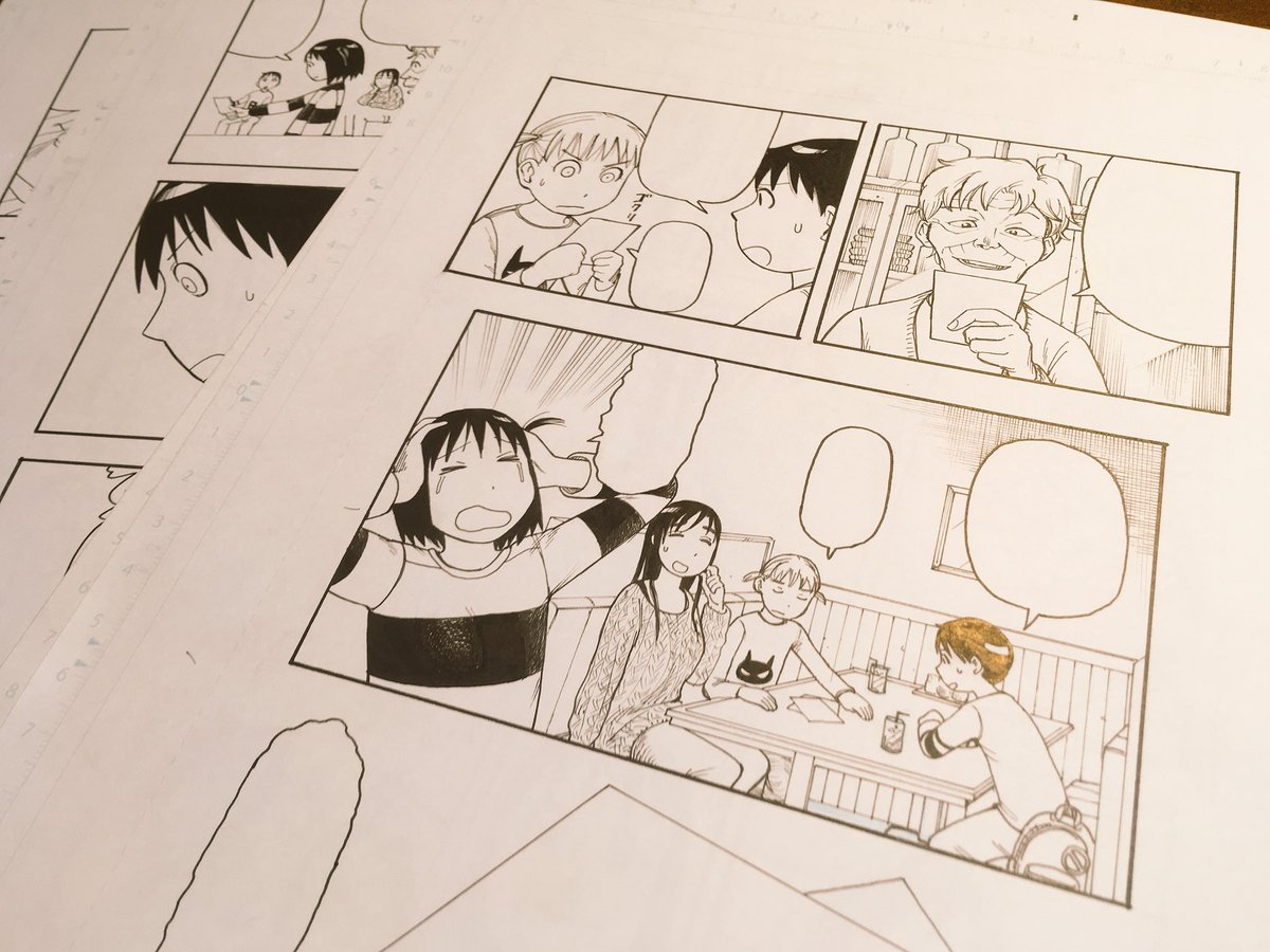 実は僕目次も担当させてもらったんですけど歩鳥がとても可愛く描けたので貼ります!
あと今回はアナログでがんばったなぁ〜
明日楽しみです〜 