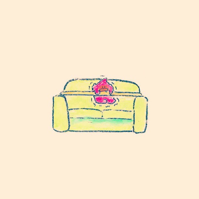「couch」 illustration images(Oldest)