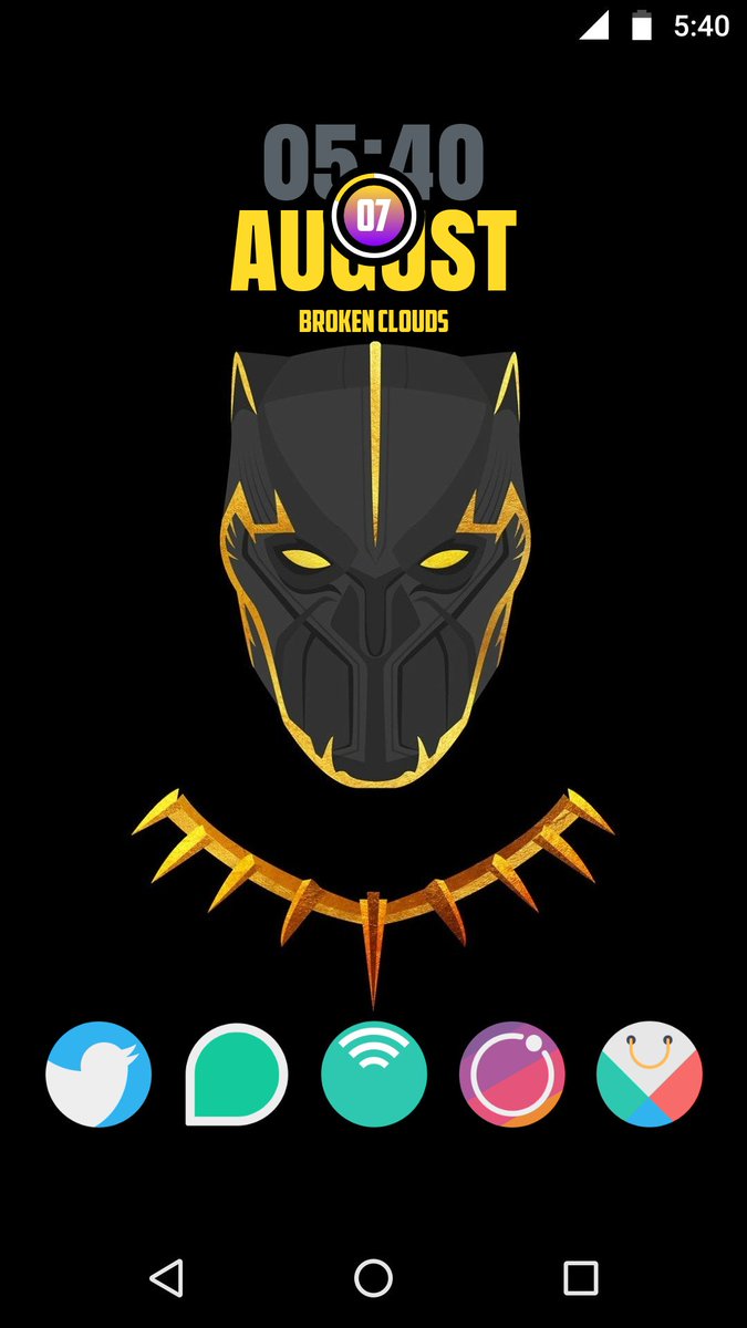 maalolanb's tweet photo. Lawnchair v2
Grid 7x5
Widget- ghosty KWGT (colour customized)
Wall - superhero wallpaper
Icons - minimal o
(You can try out *gold icon pack or *greyscale icon pack for better look)
#BASep28 #BASep28 #basep28
#basep29 #andtoidsetups #bestandroidsetups
#eztech #EZtech https://t.co/hZEUCYqf4t