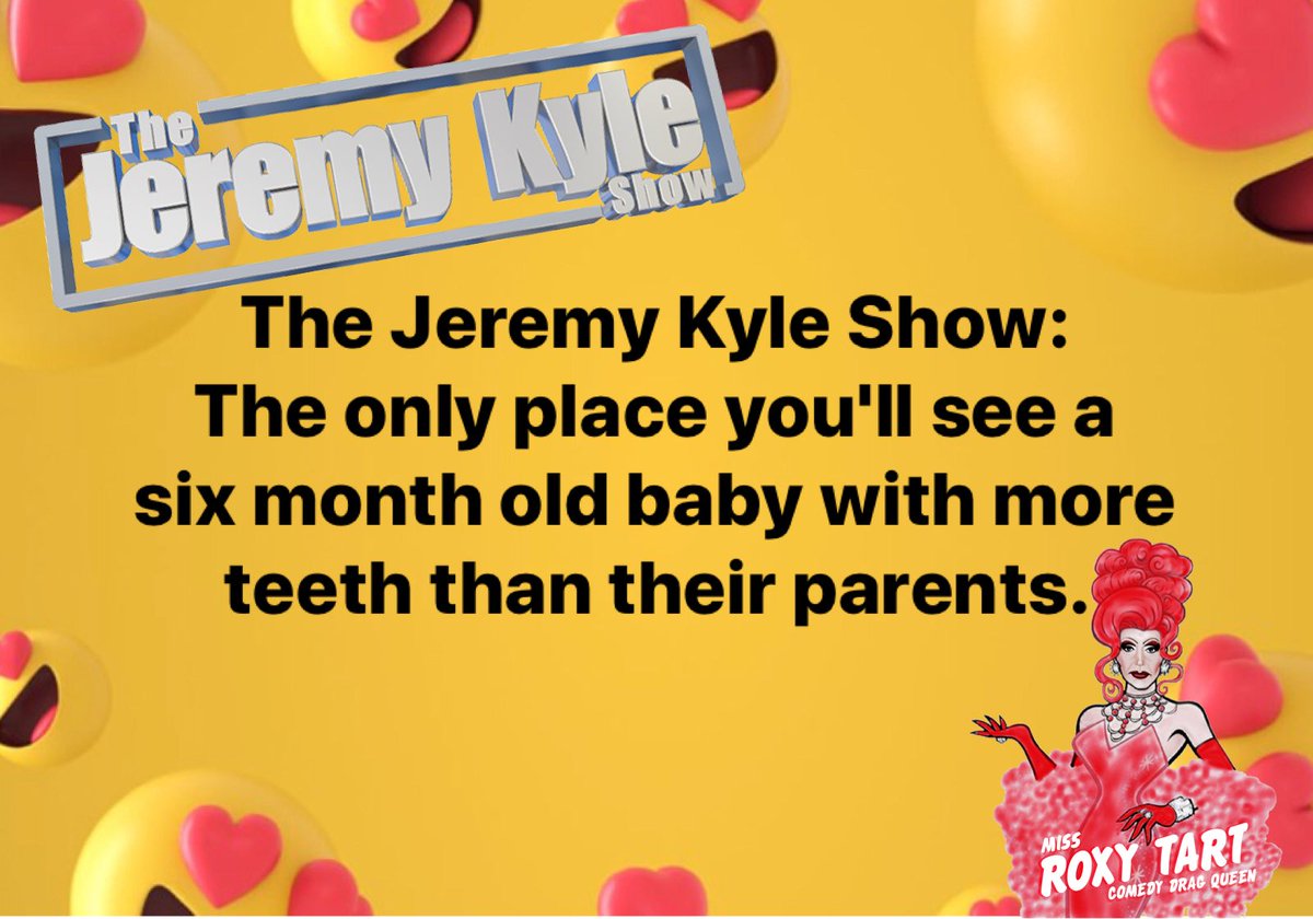 roxytart's tweet photo. #JustSaying #FunnyButTrue #JeremyKyle #RoxyTart #ComedyDragQueen https://t.co/32Bfn0zhGt