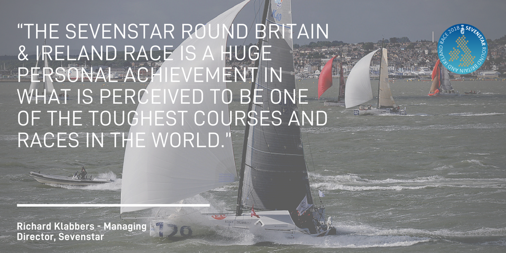 RORCRacing's tweet photo. A breathtaking but gruelling battle around Britain and Ireland. 🌍⛵️🌊
This is the Sevenstar Round Britain and Ireland Race. Starts Sunday 12th August 1200hrs. Join us LIVE on Facebook for coverage of the start.
#SRBI https://t.co/PYsbxm5Q1c