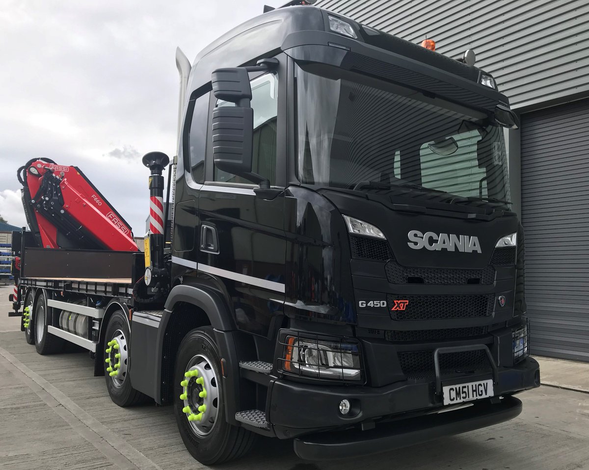 CMS_Cepcor's tweet photo. New Scania G450XT | Fassi F660 truck mounted crane ready to join our fleet.
#CrusherService #Scania #Fassi #GenuineAlternative #Crushers https://t.co/KQrw9Cloym