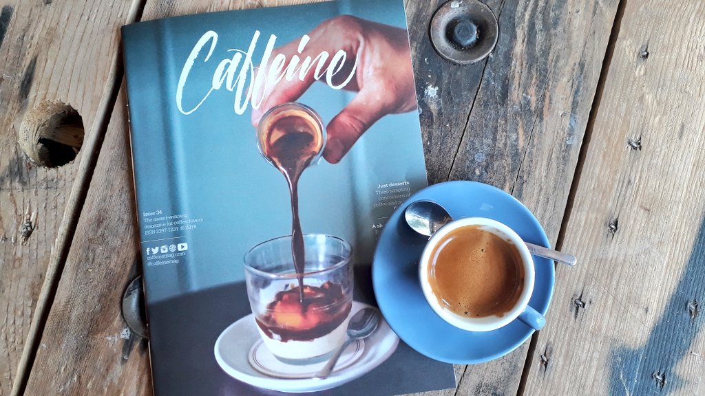 Just received the NEW @CaffeineMag ☕ Pick up your copy at Roost Coffee #coffeelovers #caffeinemagazine @visitmalton @rocketespresso