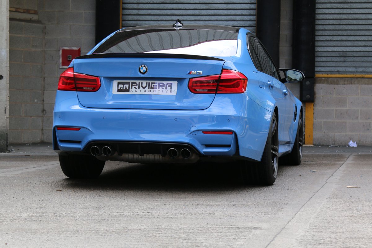 RivieraAuto's tweet photo. NEW STOCK ALERT! New in is this beautiful Yas Marina BMW M3 with full carbon upgrades! There is carbon in literally ever area of this car! Not only that; with low mileage and a clean service history this car is going to be popular! 

Visit https://t.co/XXSxzAtctG for more! https://t.co/drk1yz9BhX