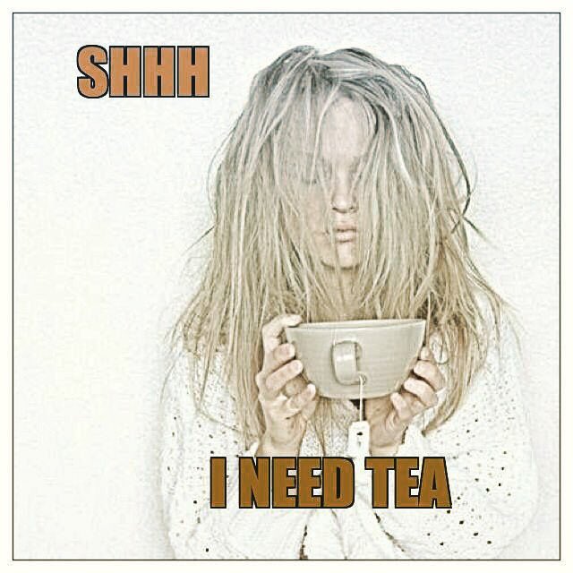 Day five of the work week and still not a morning person. #shhh #notamorningperson #tea #teahelps #ineedtea #friday #exhausted #teadrinkersunite #isitteatimeyet