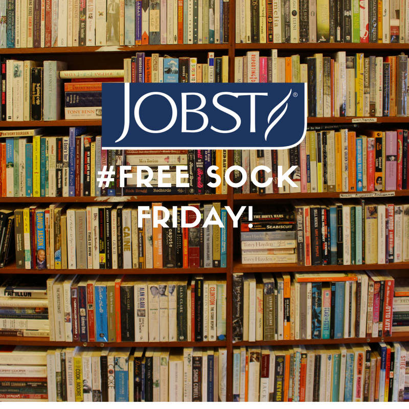It's #FreeSockFriday and we're giving away a pair of #JOBST Sport #compressionsocks ! Like and comment on this post to enter. Winner will be chosen randomly and will be contacted Saturday. 

Yesterday was National Book Lover's day and we want to know, what is your favorite book?