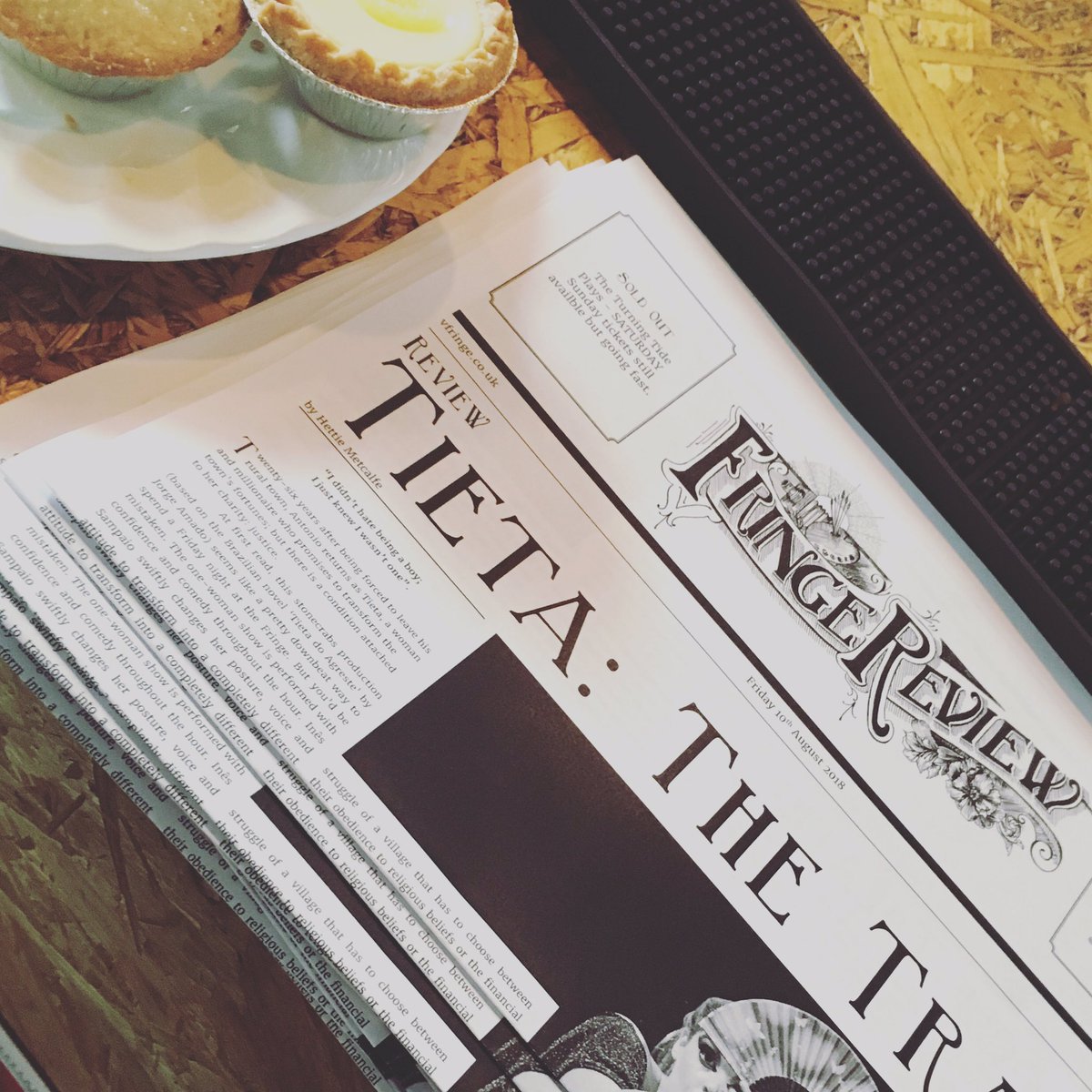 Issue 4 of the Ventnor Fringe Review available now!
---
#vfringe18 #newspaper #ventnorfringe #ventnor #getyourcopy <a href="/VentnorExchange/">Ventnor Exchange</a> <a href="/vfringe/">Ventnor Fringe</a>