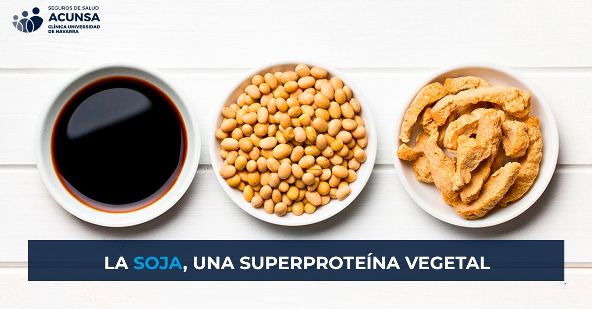 ACUNSA's tweet photo. La soja, una legumbre con destacadas propiedades para nuestro organismo. Descubre este alimento con los especialistas de @ClinicaNavarra. https://t.co/PcjrxJdifo
#ACUNSA #CUN #salud #soja #legumbre #enfermedadcardiovascular #colesterol #LDLcolesterol #leche #calcio #hierro https://t.co/2nF2zsmd1M