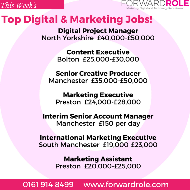 Marketing jobs preston