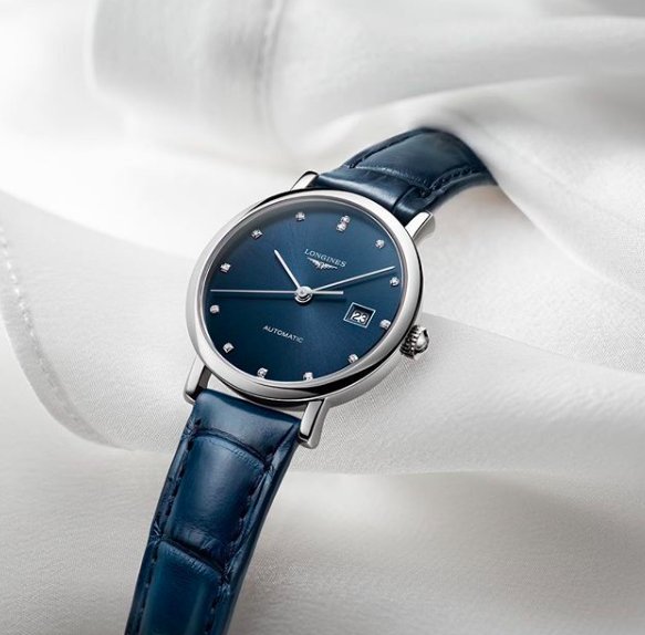 A definition of blue elegance. #ElegantCollection #EleganceisanAttitude #WKodak #Longines #watches #hoboken