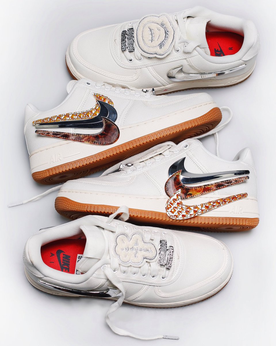 Nike Air Force 1 x Travis Scott Sail 2018