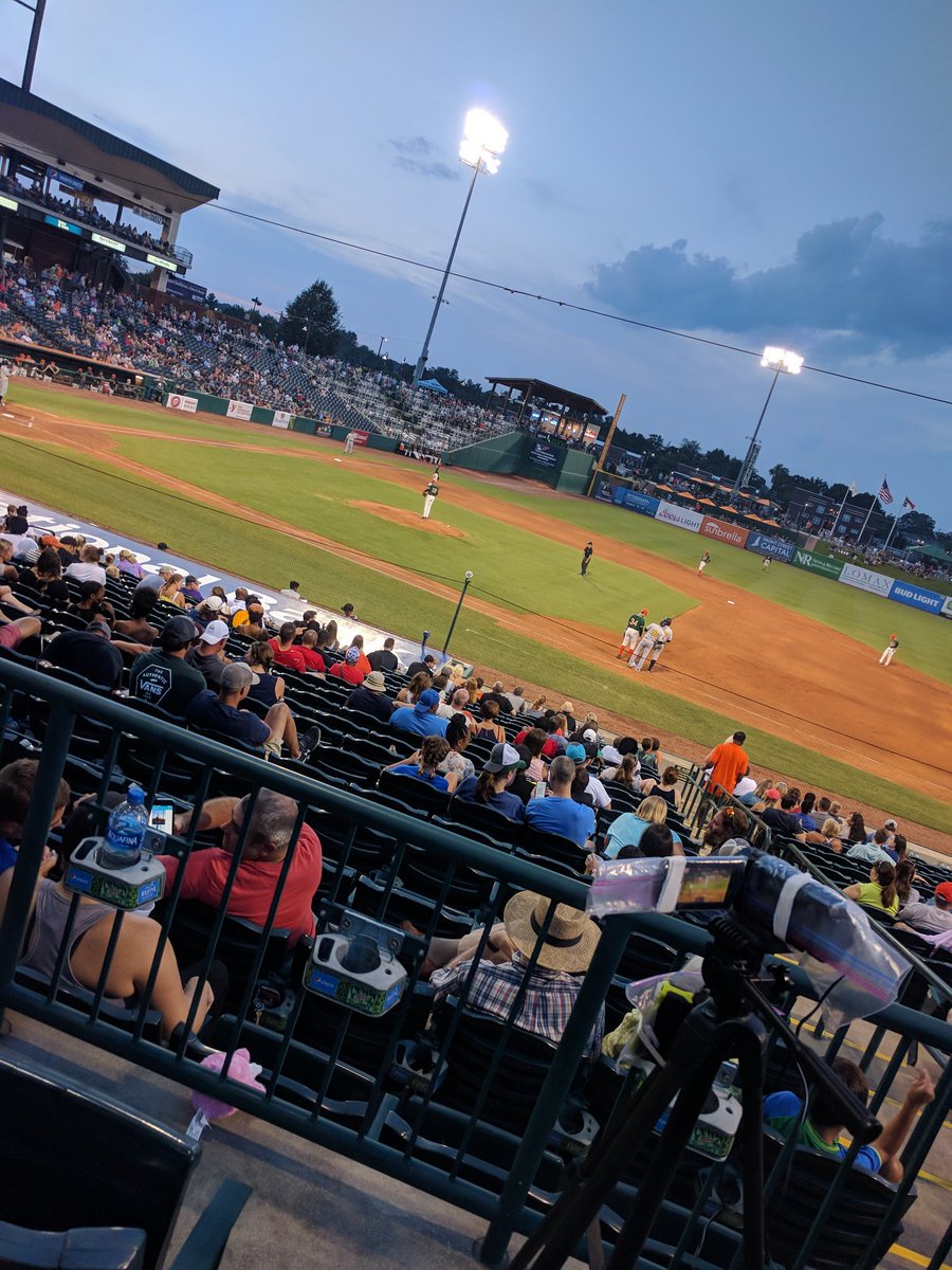 Garren_5's tweet photo. What a fun night watching the @GSOGrasshoppers play. Thanks, @ActionGSO for supporting GCS teachers! ⚾ https://t.co/KKhPKdSgon