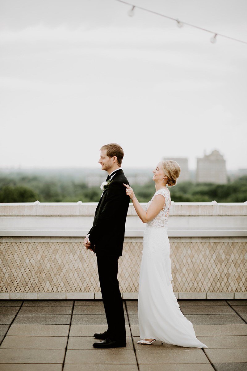StPatrickBridal's tweet photo. First look moment. Are you ready to surprise your groom? #StPatrickBrides featuring real bride, Haley and her husband. Photo: Jacoby Photo and Design {Send us your best wedding memories via email to socialmedia@sanpatrick.com for a chance to be featured} https://t.co/9M6fEHDR21
