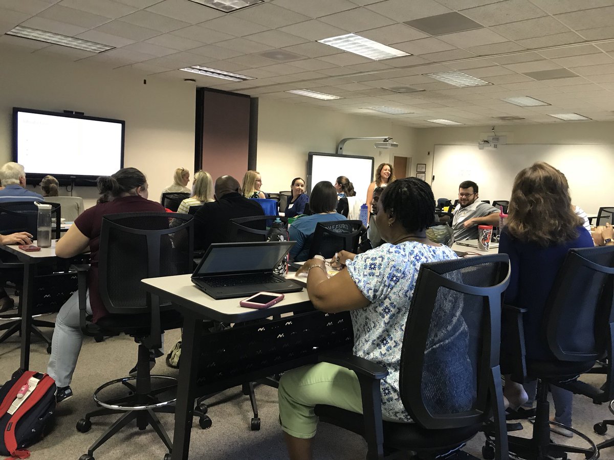 Joey_Barker's tweet photo. Secondary Education Teachers finishing up their third day of Effective Practices in content sessions. Collection of middle and high school math and science teachers. #UCPSEP #TeamUCPS #BeTheBest https://t.co/5mnLvzTatQ