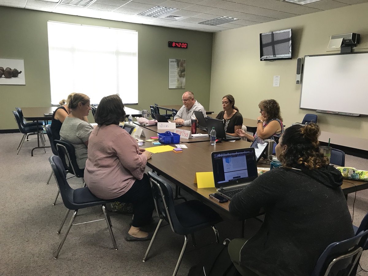Joey_Barker's tweet photo. Secondary Education Teachers finishing up their third day of Effective Practices in content sessions. Collection of middle and high school math and science teachers. #UCPSEP #TeamUCPS #BeTheBest https://t.co/5mnLvzTatQ
