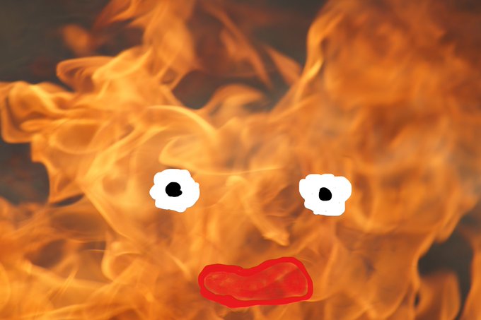 カルシファーのtwitterイラスト検索結果