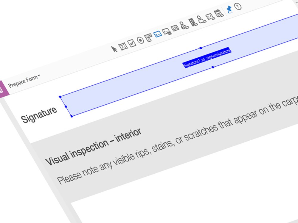 Acrobat's tweet photo. #FormTipFriday. Many forms require signatures. Get your PDF forms signature-ready by adding Adobe Sign fields: https://t.co/h5ddLWLCir https://t.co/6UinlyFQMi