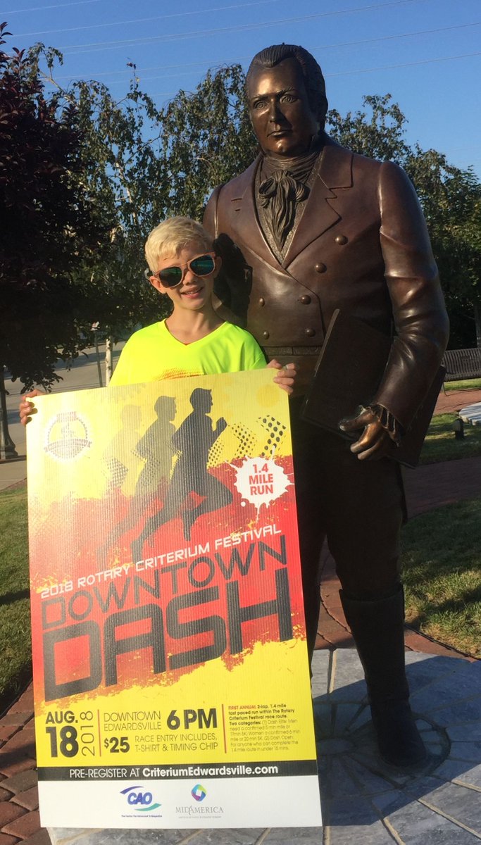 TheC4AO's tweet photo. Dr. Grebing's son is helping promote @EvilleCriterium's new event: The Downtown Dash! CAO is sponsoring the Dash Elite Run; a 2-lap, 1.4-mile fast-paced running race on the Criterium route! Have what it takes? Register here: https://t.co/sgUjFDVkTD

#ProudSponsor #evillecrit https://t.co/9fFVv0e9j9