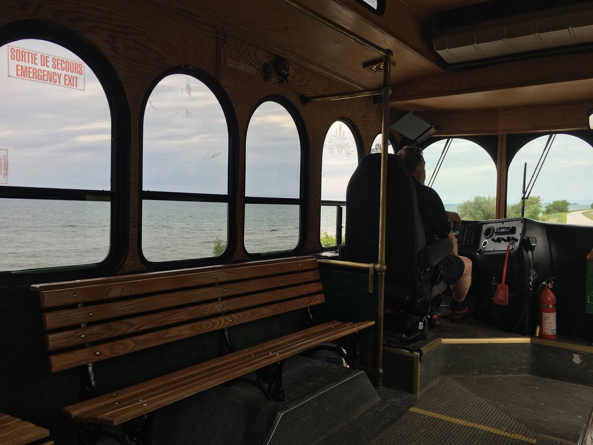 PromationN's tweet image. It’s going to feel like 29 degrees here in sunny #SaugeenShores ☀️ Pack your beach bag and hop on the S.S. Trolley for your guided tour sponsored by Promation Nuclear 🚌 @SaugeenChamber @Bruce_Power #exploretheshore #portelgin #southamptonON