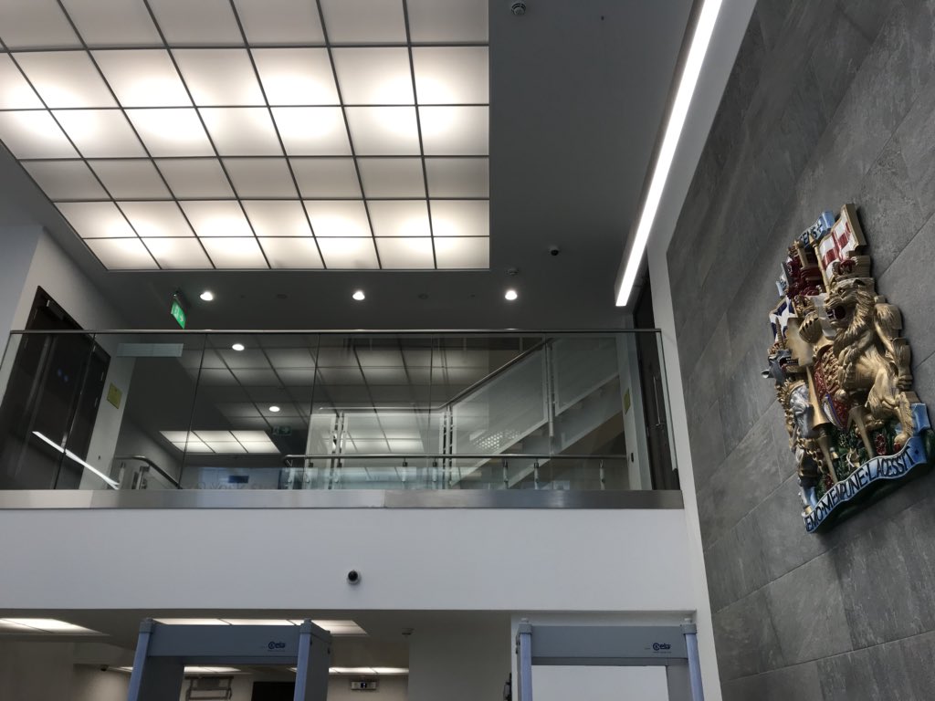 spatialgardner's tweet image. New entrance to the Scottish Courts and Tribunal Services at AQ3