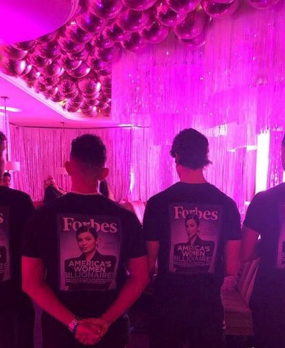 Desire On Twitter Kylie Jenner S Staff Wearing Her Billionaire Forbes Cover T Shirt During Her 21st Birthday Bash Goals