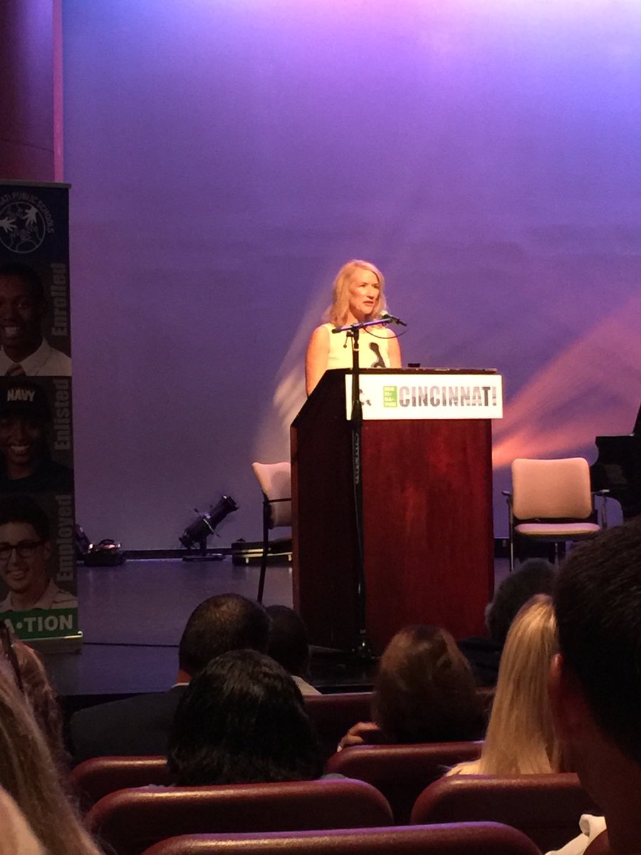 KurtReiber's tweet photo. Always great to hear from @CincyChamber President &amp; CEO Jill Meyer about the vast opportunities available to @IamCPS graduates in our Tri-State Region! @FreestoreFB proud to partner in #WorkforceDevelopment #CincinnatiCOOKS! @LIFTtheTriState https://t.co/vLjUg4TScv