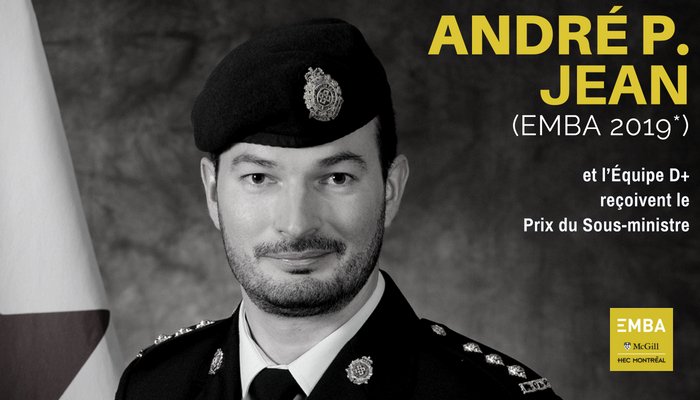 Le Capitaine André P. Jean et l’Équipe D+ de la 2e Division du Canada cherchent à améliorer la diversité au sein des Forces armées canadiennes. Ils ont récemment reçu le Prix du Sous-ministre! Félicitations à tous! #diversité #fierté
embamcgillhec.ca/blog/2018/08/0…