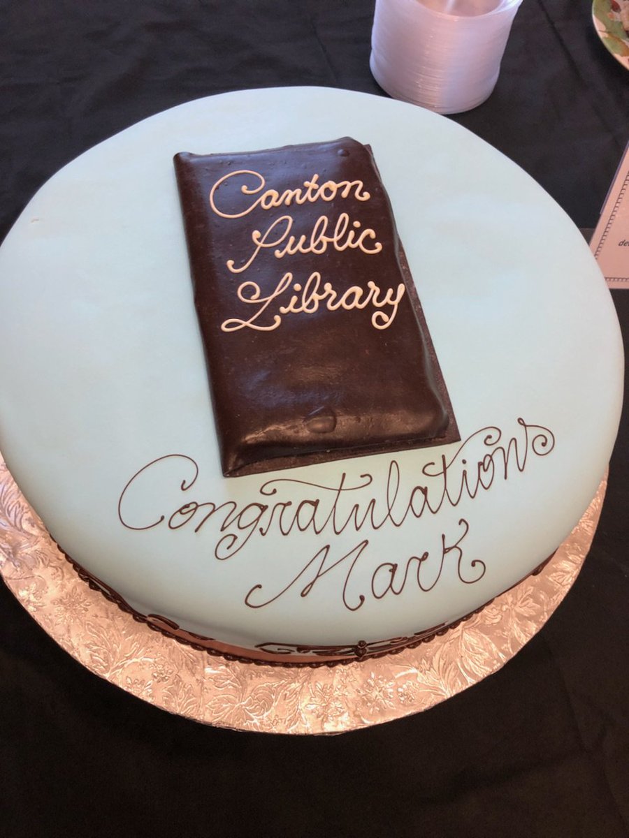WalterFTimilty's tweet photo. Congratulations to retiring @TownofCantonMA Library Director, Mark Lague! Your 40 years of dedicated service to the #CantonPublicLibrary is truly remarkable. Best wishes on your future endeavors and thank you for all that you have done for the beautiful Town of Canton! https://t.co/pyUvr4jcX7