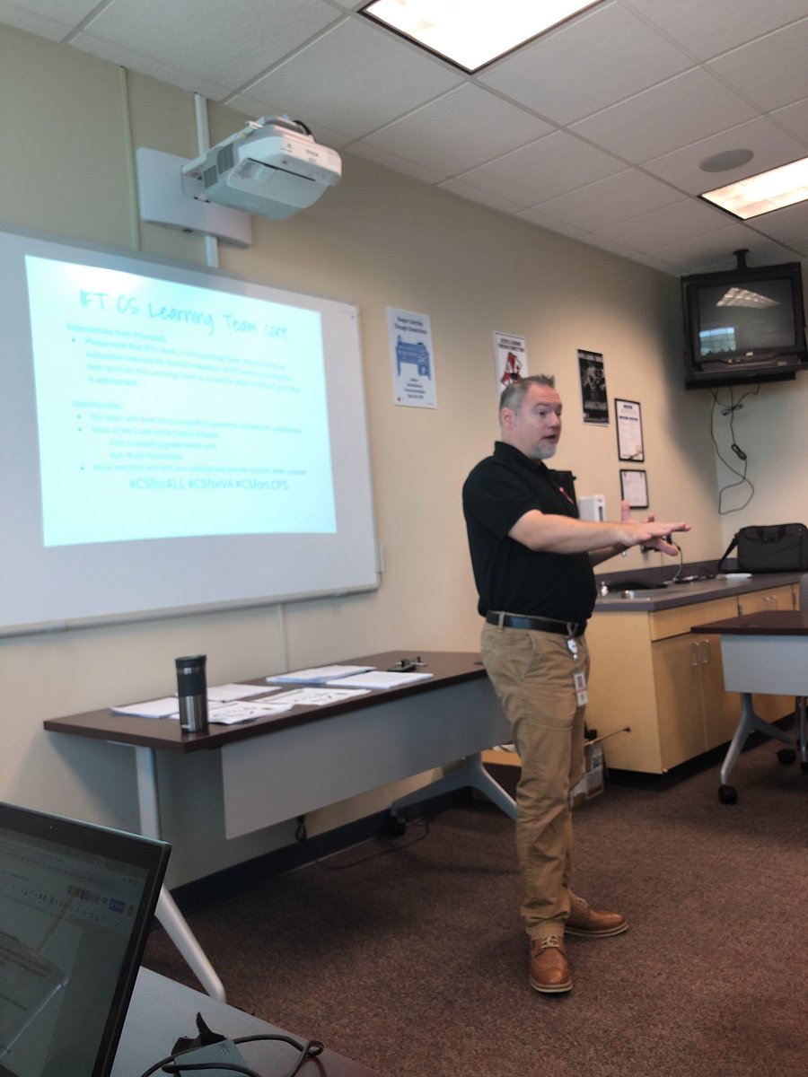 MsPrebeck's tweet image. So excited to learn more about integrating computer science in the classroom! #CSforLCPS #lcpscodes #sullycodes @NickGrzeda @MickiLovesMath @SullyES_LCPS