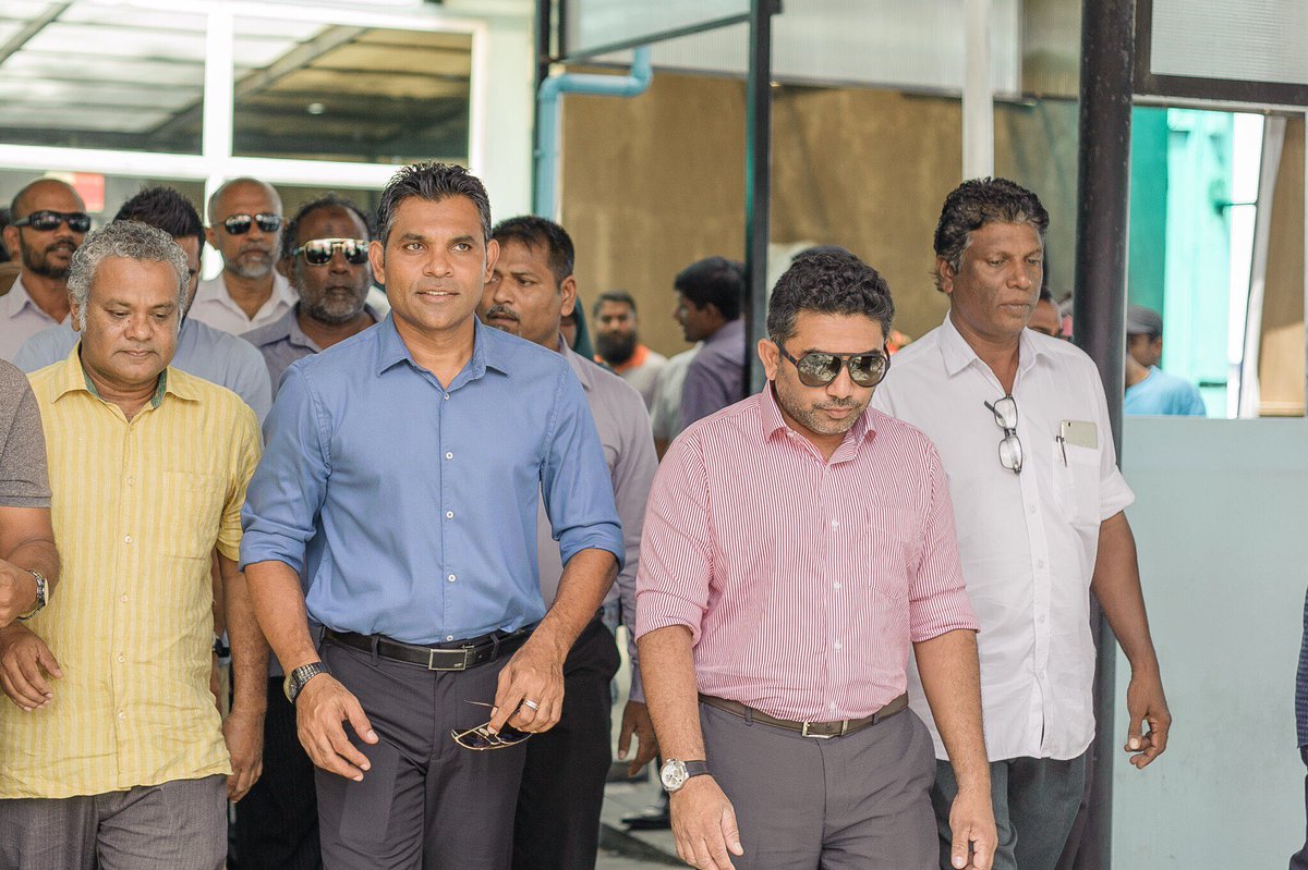 Abdulla Ameen On Twitter Door To Door Canvassing At Hulhumale
