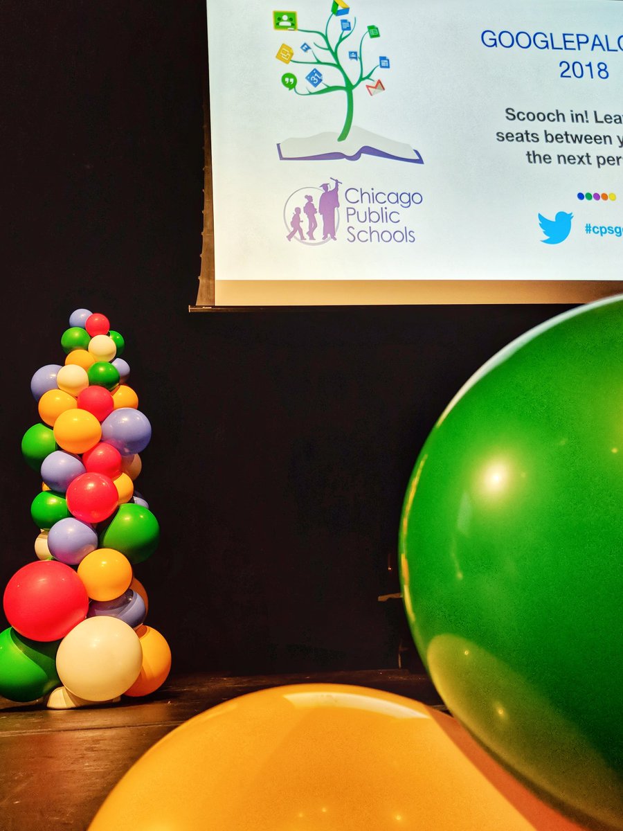 brittonp's tweet image. 📣 It&apos;s Googlepalooza day!! ⭐🎈🙌 So excited to keynote for over 1000 @ChiPubSchools educators! 🤯 #cpsgoogle
