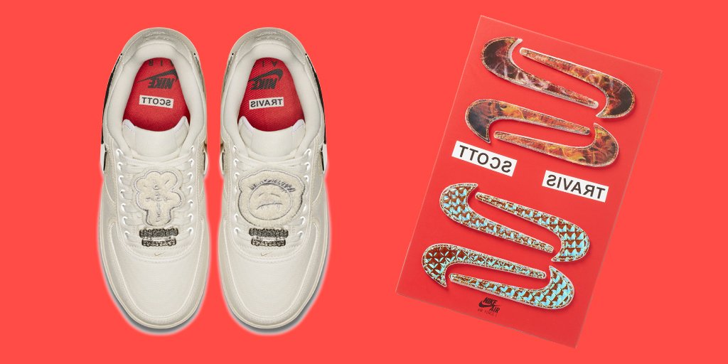 SOLELINKS's tweet photo. GOOD LUCK 🙏
Travis Scott x Nike Air Force 1 

Need Supply:https://t.co/pjrOFKW68d
SNKRS:https://t.co/220h7NCNI2 
City Gear:https://t.co/bE1Lr2mTxW https://t.co/NG9nO9AXNV