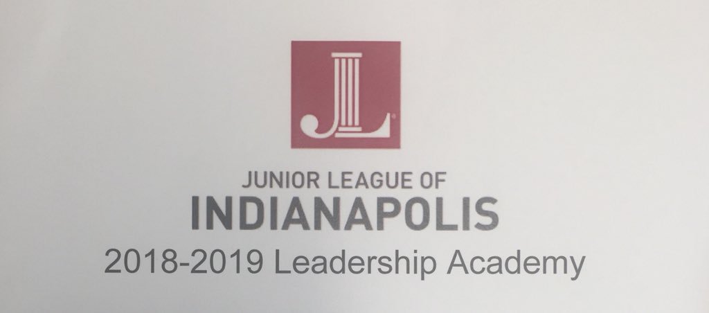 McGuireWrites's tweet photo. Incredibly excited to be a part of the next @JLIndianapolis Leadership Academy! Looking forward to learning how to harness my #leadershipskills to better serve the #community. #leadership #JLIndy #JuniorLeague https://t.co/LU7H4t89TE