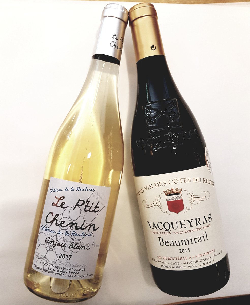 boroughwines_em's tweet photo. On Tasting today !
#Red: A spicy & balanced tannins from the #Rhone @GigondasLaCave #white An explosion of white fruit with a great acidity from #LoireValley @roulerie
#winelover #drinkbetter #anjou #vacqueras https://t.co/DnyhGQgn70