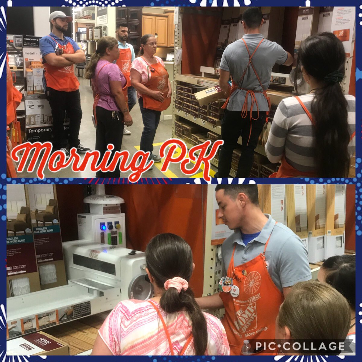 THEapril_1003's tweet photo. Learning how to cut Faux Wood blinds this morning ! #gettinglearnedup #math #customerservice #PacNorthProud #weare6674 #thegrove #d20 #orangepromise #productknowledge #handson https://t.co/9ycIHuppbL