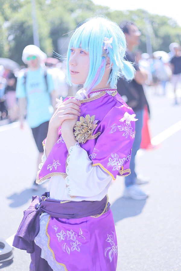 fakestar0824's tweet image. あんさんぶるスターズ
紫之創

コミケ1日目の写真☺️儚さある感じで撮ってもらえて嬉しい☺️

撮影:あんにゃさん（@vipde_yaruo327 ）

#C92コスプレ