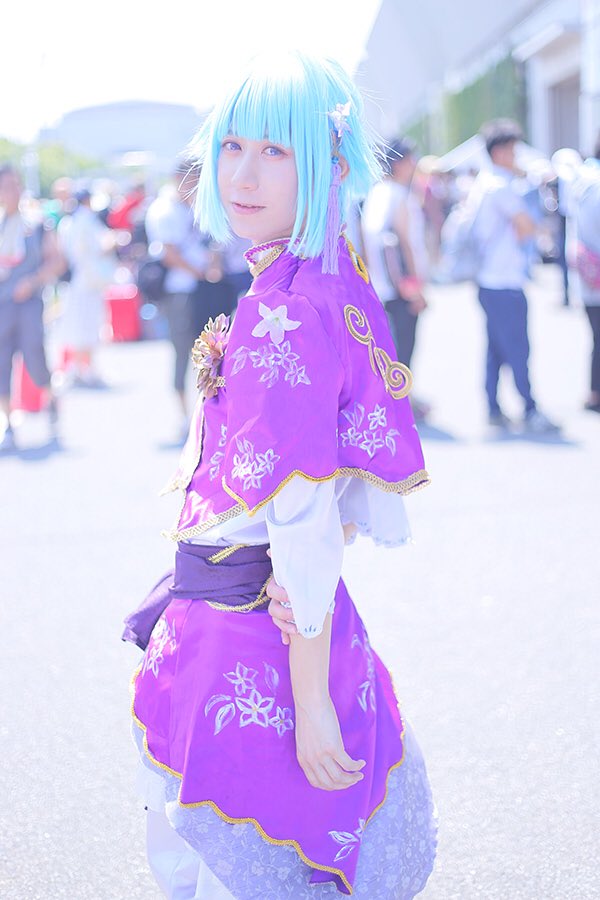 fakestar0824's tweet image. あんさんぶるスターズ
紫之創

コミケ1日目の写真☺️儚さある感じで撮ってもらえて嬉しい☺️

撮影:あんにゃさん（@vipde_yaruo327 ）

#C92コスプレ