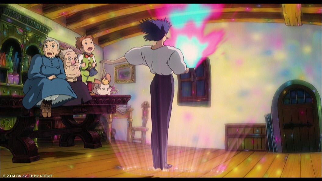 アンク＠金曜ロードSHOW!公式 on Twitter "魔法の力で盛大に引っ越しを実行したハウル。城の内部も