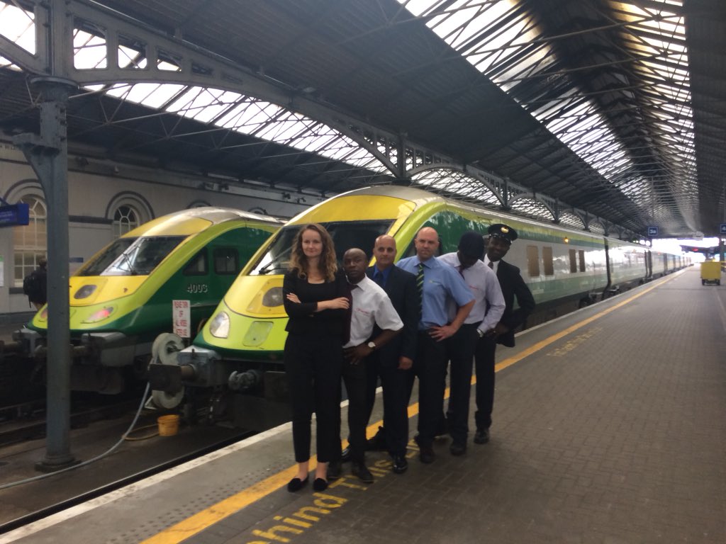 immigrationIRL's tweet photo. Delighted to be here at #Heuston to launch of #TransportAgainstRacism campaign w/ @TFIupdates @Buseireann @IrishRail @Luas @dublinbusnews #JoinUsOnTheJourney https://t.co/JyUh2eN44g