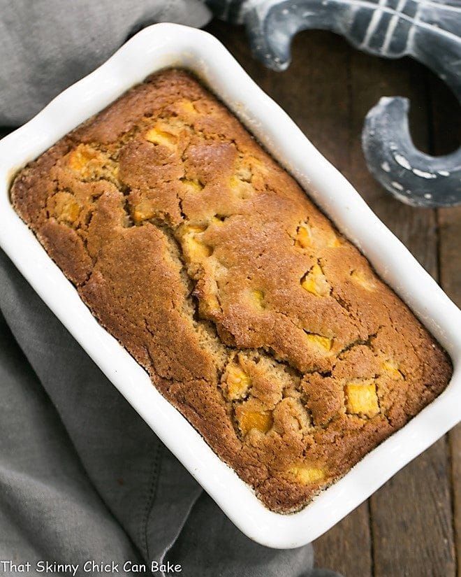 coolerkitchen's tweet photo. Southern Peach Bread: A sweet, dense quick bread chock full of sweet Georgia peaches.” https://t.co/sSGo3Qsviw https://t.co/FBTjjxyTrr